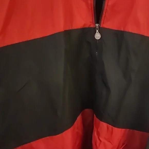 Vintage Nike windbreaker men's zip-up red size large - Picture 5 of 8